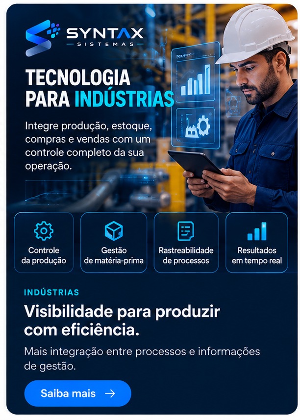 Syntax Sistemas — soluções para indústrias